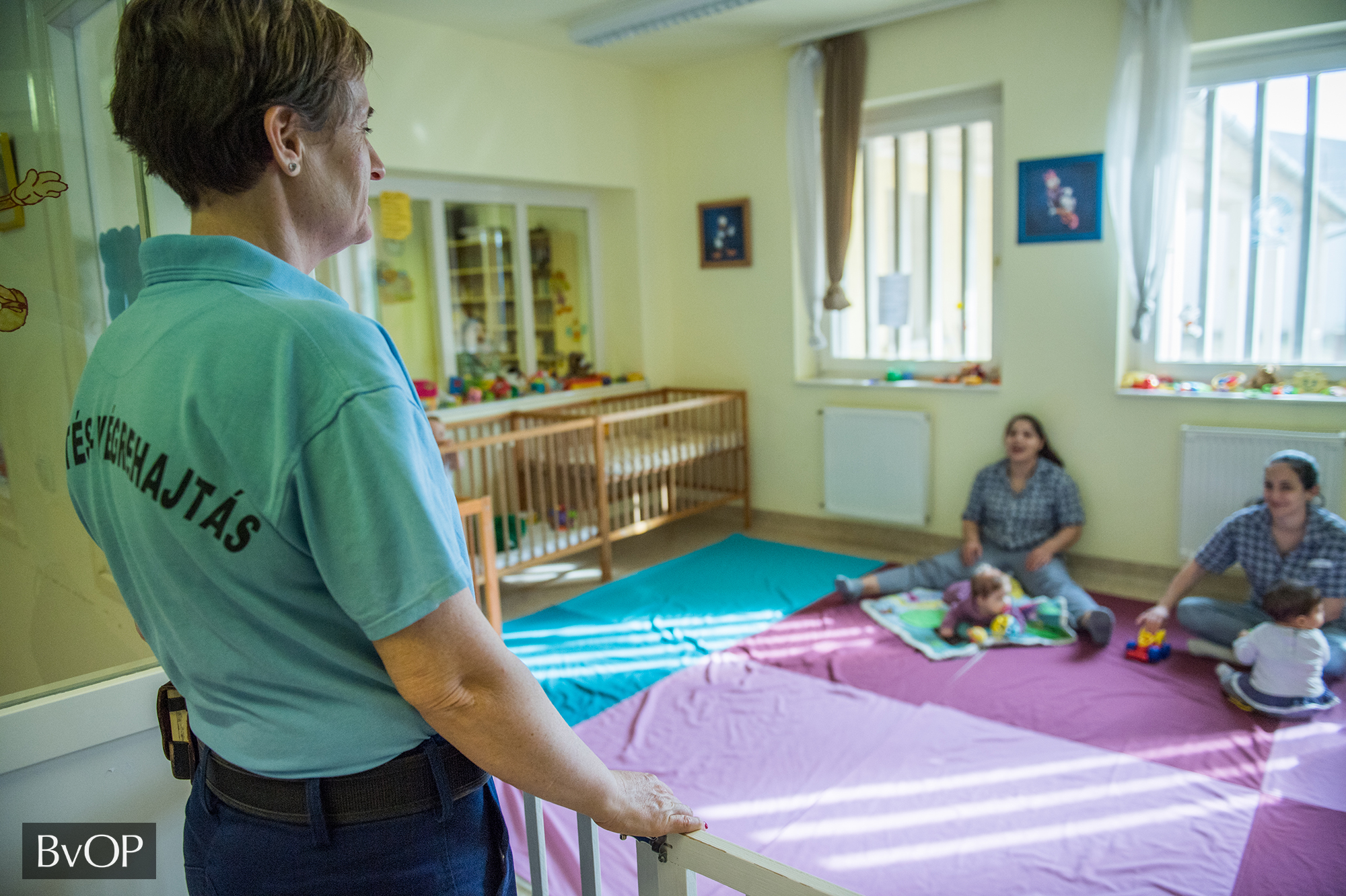 Életkép az anya-gyermek részlegen